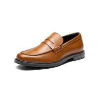 Bruno Marc Mocassins Hommes Décontractés Chaussures Légères pour Bureau,Size 42,Brun,SBLS26021M