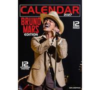 Bruno Mars Calendrier 2027 au format A3