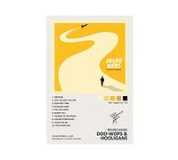 Bruno Mars - Doo-Wops & Hooligans - Impression sur toile pour décoration de chambre à coucher, bureau, chambre, cadeau, sans cadre, 30 x 45 cm