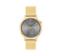 Bruno Söhnle 17-33213-840 Bologna I Montre-bracelet dame, quartz, boîtier en acier inoxydable, verre saphir, bracelet de mesure en acier inoxydable, avec boucle déployante, 3 bar