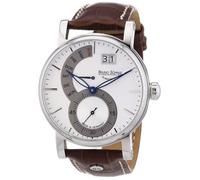 Bruno Soehnle Bruno Söhnle - Montre Homme - Quartz Analogique - Aiguilles Lumineuses - Bracelet Cuir Marron - 17-13073-283