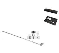 Bruno Vanzan Set 4 Pezzi Main Spoon In Acciaio Inox Cm 2,70X41Hx2,40