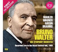 Bruno Walter – Mahler, Wagner, Haydn & Brahms : Œuvres pour orchestre – 2 CD