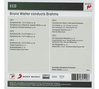 BRUNO WALTER - BRUNO WALTER CONDUCTS BRAHMS 5 CD NEUF