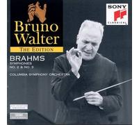 Bruno Walter Edition - Brahms: Symphonies no 2 & 3 [CD] NEUF