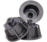 Brunoplast carrelage Système de nivellement réutilisable Noir Draw caches dans un seau de 150 pièces pour carrelage Épaisseur 3-12 mm