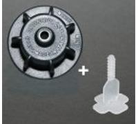 Brunoplast Nivifix Kit de démarrage pour système de nivellement de carrelage Noir Épaisseur 3-12 mm