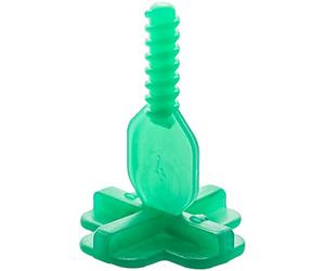 Brunoplast NIVIFIX Lot de 250 pattes filetées pour joints de 4 mm, système de nivellement de carrelage, entretoises de 4 mm, aide à la pose de carreaux muraux et de sol, outils de carrelage