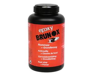 Brunox 1813021 Bepoxy1000Ml Epoxy Convertisseur de Rouille 1L, Noir, claire