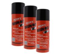 Brunox BEPOXYSPRAY400 Epoxy convertisseur de rouille 400ml (Lot de 3)