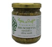 Bruschetta Di Carciofi E Olive Verdi In Olio Extravergine D'oliva Voglia Di Puglia 190g/212ml