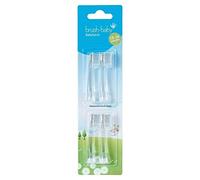 Brush-Baby Babysonic Têtes de rechange pour brosse à dents électrique Babysonic | Convient à partir de 18 à 36 mois | Comprend 4 têtes de brosse de rechange 18-36 mois