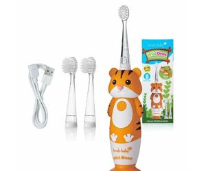 Brush-Baby Brb233 Brosse À Dents Électrique Enfant Noir, Orange, Blanc