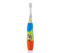 Brush-Baby KidzSonic Brosse à dents pour enfants de 3 ans et plus | Poils souples et tête de brosse remplaçable | Minuteur intelligent de deux minutes | Brossage facile avec poignée légère | Alimentée