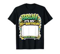 Brush, C'est Mon 20e Anniversaire, Signe ma Chemise, Anniversaire de 20 Ans T-Shirt