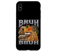 Brush Funny Capybara Meme Bootleg Y2K Graphic Coque pour iPhone XS Max