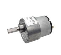 Brush Geared DC electronic starter 7RPM To 960RPM DC 12V 24V Adjustble Speed Reversed ElectricMotor ICXLPMC(12v 66rpm,Package A)