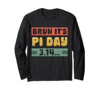 Brush It's Pi Day 3.14 Happy Pi Day Math Day Manche Longue