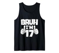 Brush, J'Ai 17 Ans, Un dix-septième Anniversaire drôle, garçon, 17e Anniversaire Débardeur