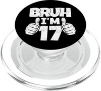 Brush, J'Ai 17 Ans, Un dix-septième Anniversaire drôle, garçon, 17e Anniversaire PopSockets PopGrip pour MagSafe