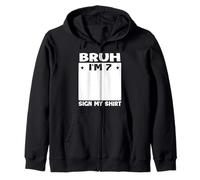 Brush, J'Ai 7 Ans, Signe Mon 7e Anniversaire Sweat à Capuche