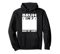 Brush, J'Ai 7 Ans, Signe Mon 7e Anniversaire Sweat à Capuche