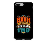 Brush : J'Ai survécu à Six Ans, Sept, Huit Ans, Anniversaire Amusant Coque pour iPhone 7 Plus/8 Plus