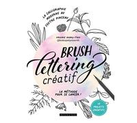 Brush lettering créatif La calligraphie moderne au feutre pinceau - Virginie Hudry - Dessain Et Tolra - broché - Monographie