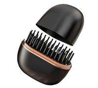 Brush Lissant Sans Fil - Curleur À Chauffage Rapide 25W Anti-Brûlure,Brosse Lissante Et Boucleur À Cheveux | Pour Une Utilisation Au Quotidien, En Vacances Et Congés, Pour Les