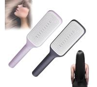 Brush Master Lot de 2 brosses à cheveux autonettoyantes, rétractables avec levage rotatif, peigne de massage antistatique, dites adieu aux cheveux emmêlés