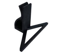 Brush Scraper - Edge Clamp Cleaning Tool | Paint Edge Cleaning Scraper Precision Brush Cleaner Accessory Fast Paint Removal Tool for Workshop, Garage, Woodworking, ABS Red