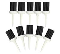 Brush Tees Golf - Faible friction et hauteur constante - Accessoire de sport