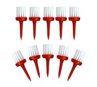 Brush Tees Golf - Faible friction et hauteur constante - Accessoire de sport