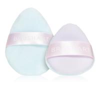 BrushArt Accessories 2-in-1 Powder and make-up puff set houppette 2 pcs