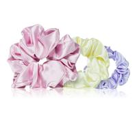 BrushArt Daisy Dreams Satin Scrunchies Set élastiques à cheveux 3 pcs