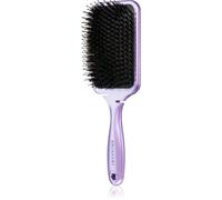 BrushArt Hair Boar bristle paddle hairbrush brosse à cheveux avec poils de sanglier Metallic Lilac 1 pcs