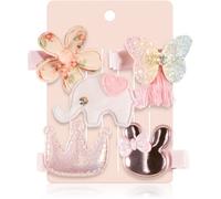 BrushArt KIDS Elephant hair clip set barrettes à cheveux Elephant 5 pcs