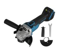Brushless Meuleuse d'angle sans fil pour Makita 18 V - 125 mm - 8000 tr/min - Réglage de la vitesse à 6 niveaux - Protection anti-rotation gyroscopique et protection contre la relâchement - Protection