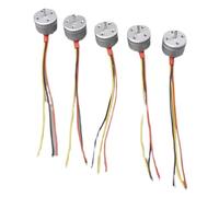 Brushless Motor DC Micro 1104 4.8MM Long Shaft Small Motor NdFeB Strong Magnetic Brushless Motor 4300KV for Model Airplane
