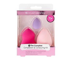 Brushworks Complexion et contour Set Éponge 1 Unité