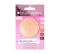 Brushworks Couvre Mamelon de Silicone Réutilisable 2 Unités