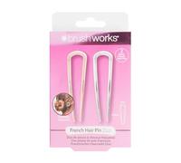 Brushworks French Hair Pin Duo - Gold & Silver