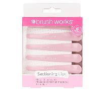 Brushworks Lot de 6 pinces de séparation pour cheveux