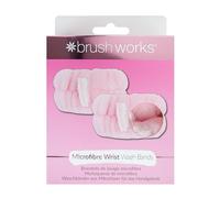 Brushworks Microfibre Wrist Wash Bands - 2 Pack