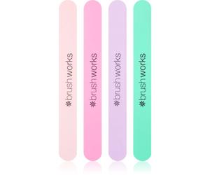 Brushworks Nail Files Pastel kit de limes à ongles ongles