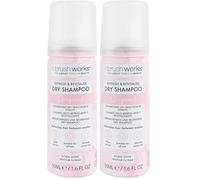 Brushworks Refresh & Revitalise Floral Dry Shampoo - 50ml (Lot de 2)