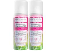 Brushworks Refresh & Revitalise Fruity Watermelon Dry Shampoo - 50ml (Lot de 2)