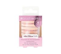 Brushworks Set Mini Pillow Puffs Make Up 6uds