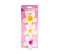 Brushworks Tropical Flower Claw Clips - 3 Pack