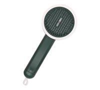Brusque à animal de compagnie - pinceau à chiens, brosse de toilettage de chaton avec bouton | Brosse à chat portable portable multifonctionnel avec bouton de libération pour animal de compagnie aux c